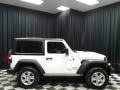 2019 Bright White Jeep Wrangler Sport 4x4  photo #5