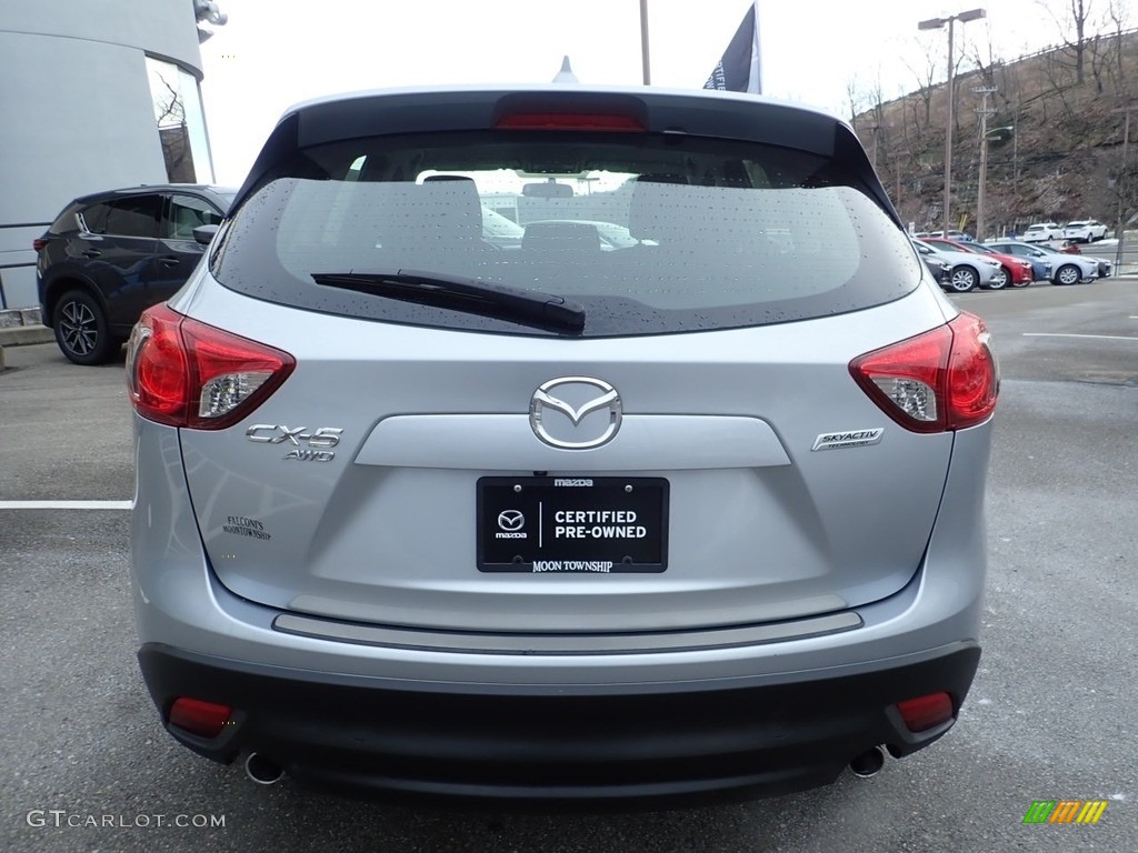 2016 CX-5 Sport AWD - Sonic Silver Metallic / Black photo #3