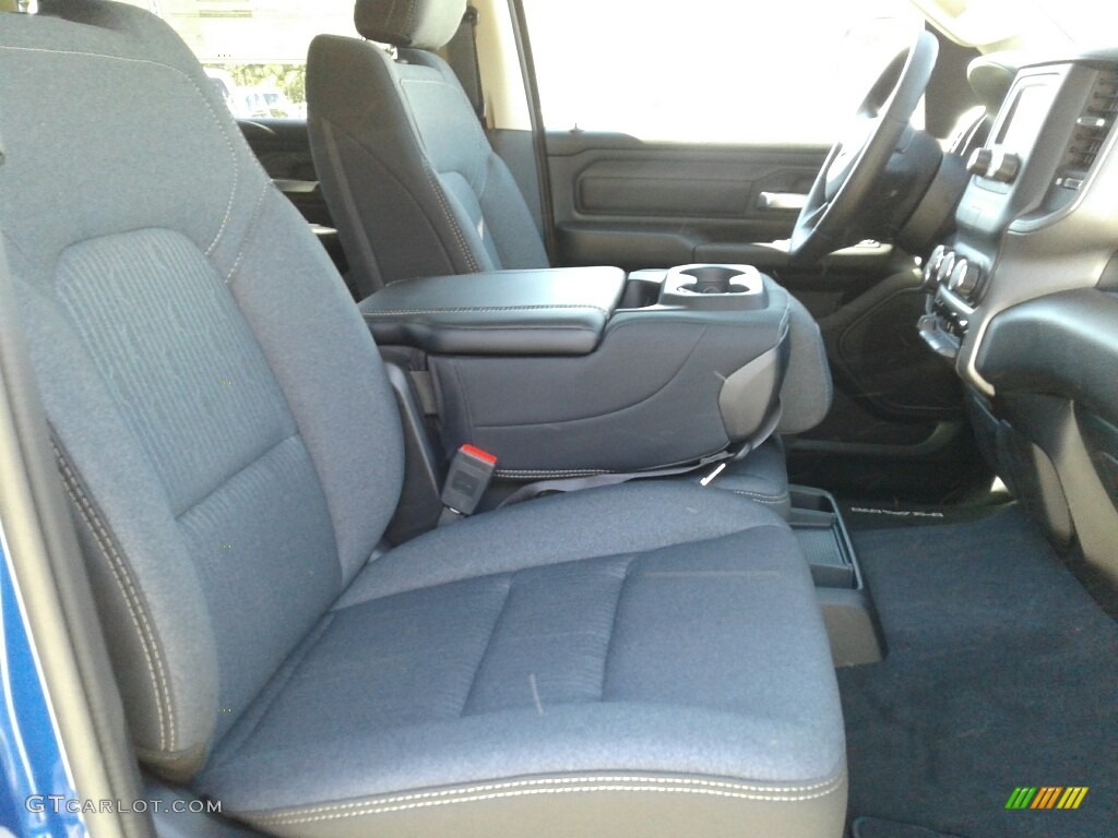 2019 1500 Tradesman Crew Cab - Blue Streak Pearl / Black/Diesel Gray photo #12