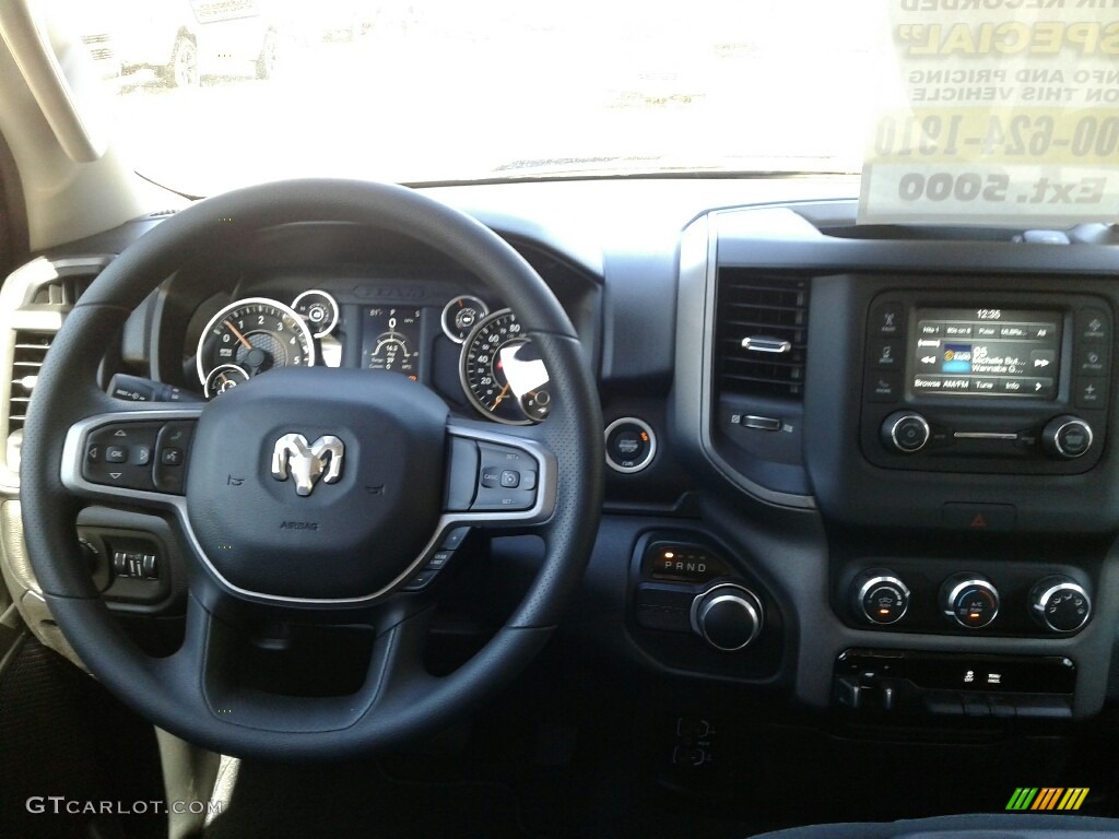 2019 1500 Tradesman Crew Cab - Blue Streak Pearl / Black/Diesel Gray photo #13