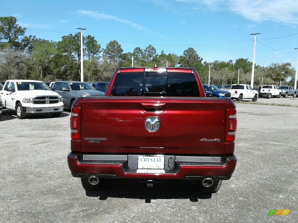 2019 1500 Big Horn Crew Cab 4x4 - Delmonico Red Pearl / Black photo #4