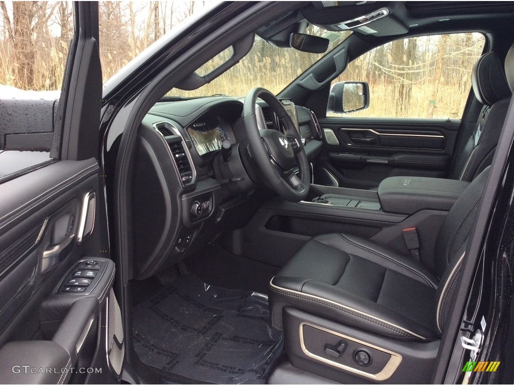 2019 1500 Limited Crew Cab 4x4 - Diamond Black Crystal Pearl / Black photo #12
