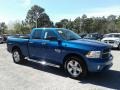 2019 Blue Streak Pearl Ram 1500 Classic Express Quad Cab 4x4  photo #7