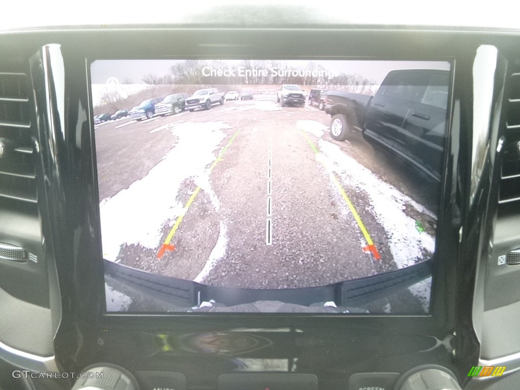 2019 1500 Big Horn Crew Cab 4x4 - Diamond Black Crystal Pearl / Black photo #19