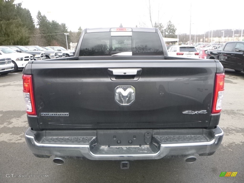 2019 1500 Big Horn Crew Cab 4x4 - Granite Crystal Metallic / Black/Diesel Gray photo #5