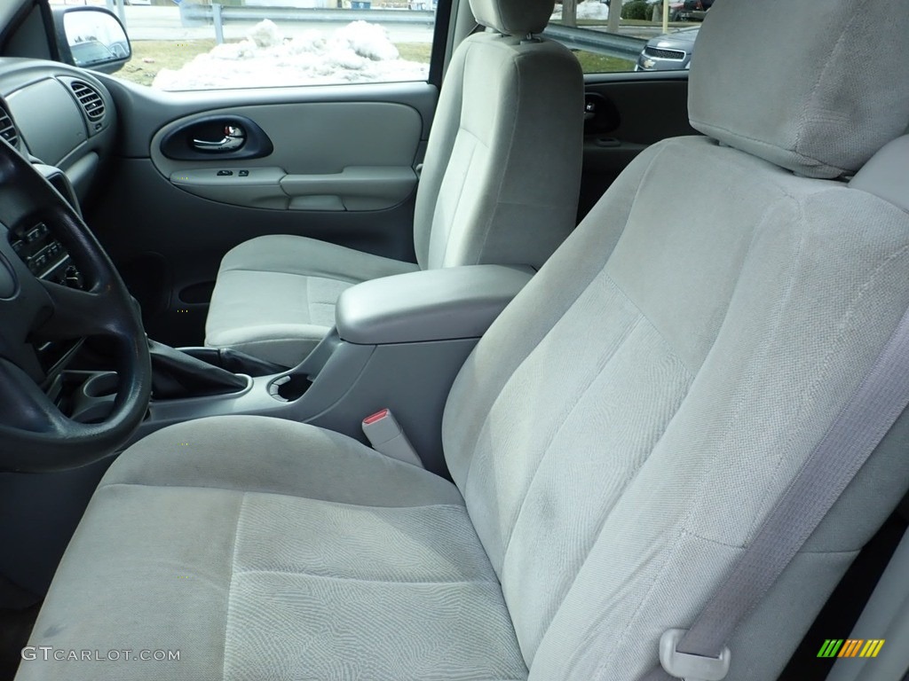 2005 TrailBlazer EXT LS 4x4 - Medium Red Metallic / Light Gray photo #8