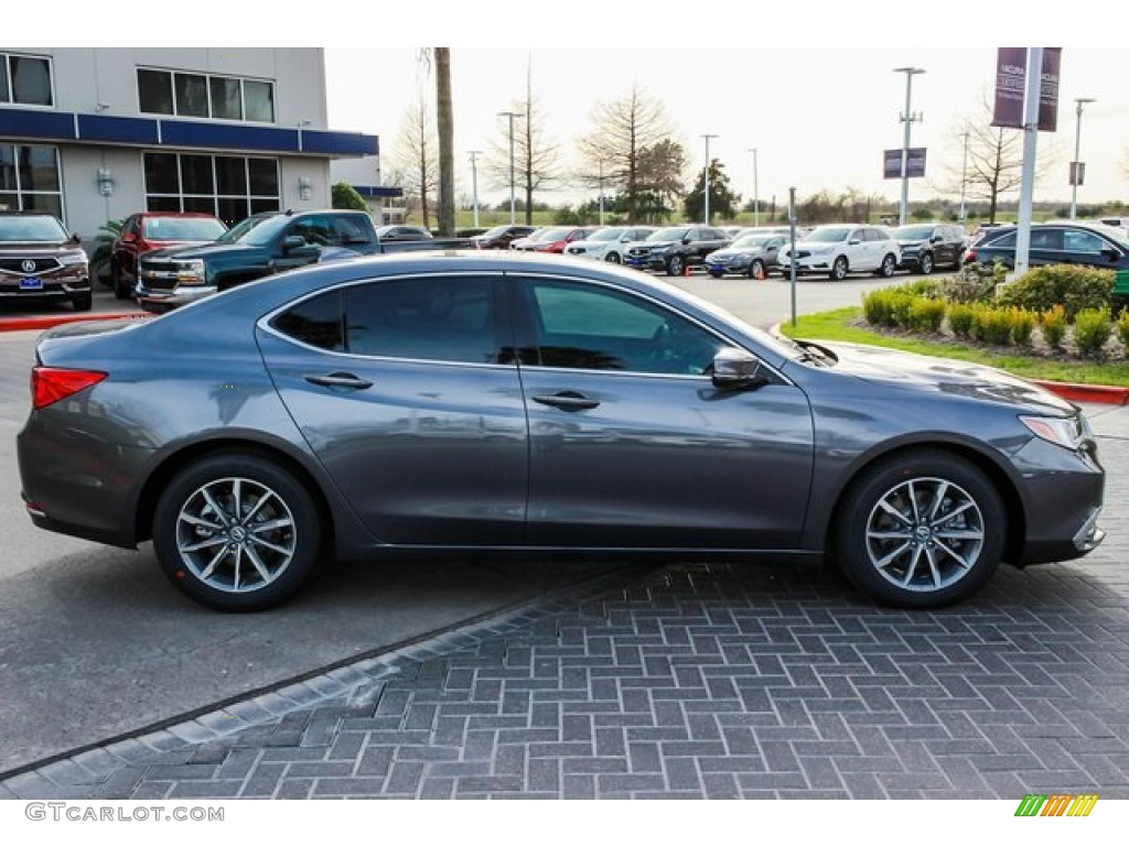 Modern Steel Metallic 2019 Acura TLX Sedan Exterior Photo #131918949