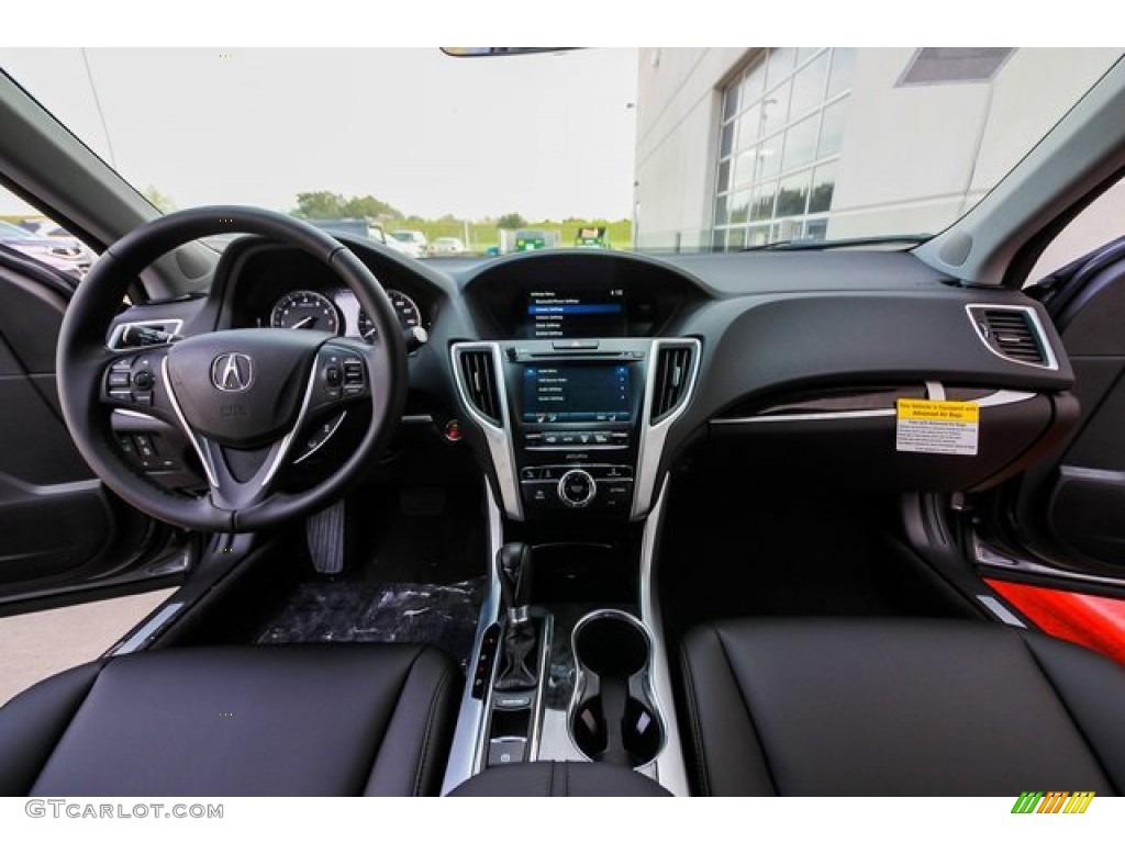 Ebony Interior 2019 Acura TLX Sedan Photo #131918967