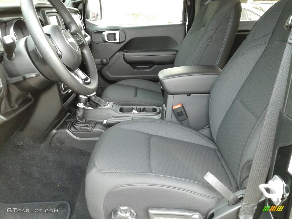 2019 Jeep Wrangler Sport 4x4 Front Seat Photo #131919999