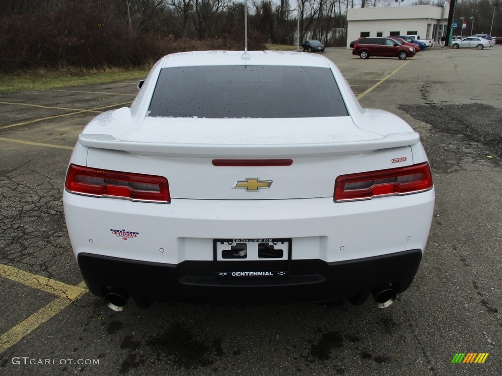 2014 Camaro SS Coupe - Summit White / Black photo #13