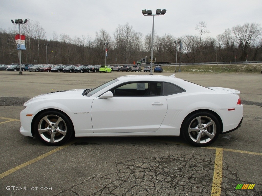 2014 Camaro SS Coupe - Summit White / Black photo #16