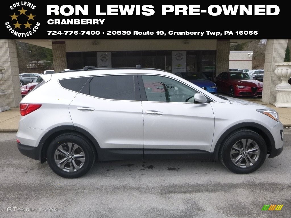 2014 Santa Fe Sport AWD - Moonstone Silver / Gray photo #1