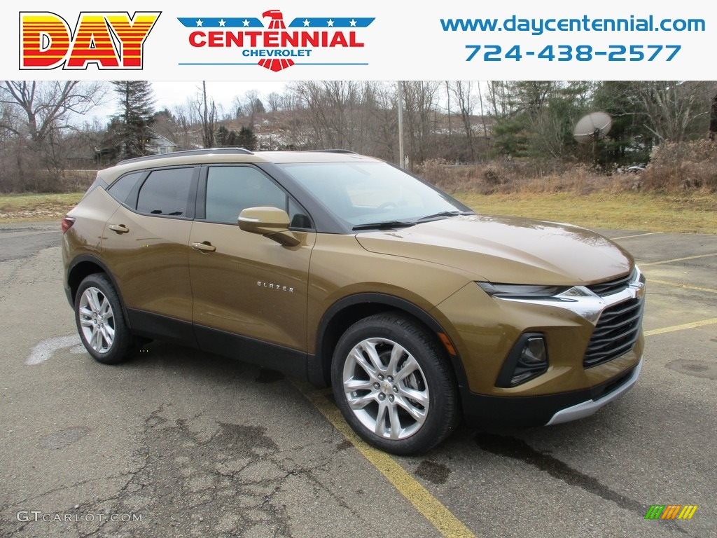 2019 Blazer 3.6L Leather AWD - Sunlit Bronze Metallic / Jet Black photo #1