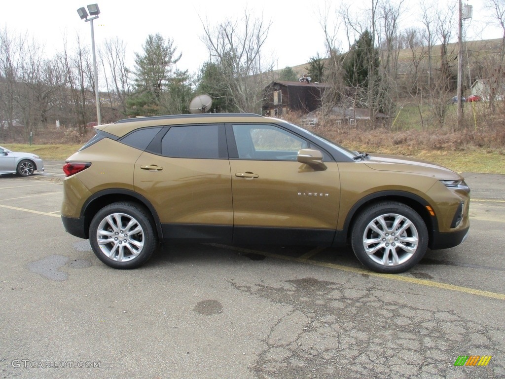 Sunlit Bronze Metallic 2019 Chevrolet Blazer 3.6L Leather AWD Exterior Photo #131921280