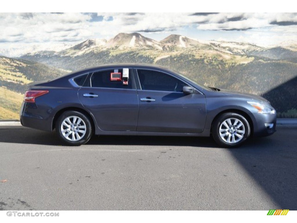 2013 Altima 2.5 S - Metallic Slate / Charcoal photo #2