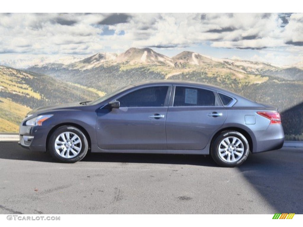 2013 Altima 2.5 S - Metallic Slate / Charcoal photo #6