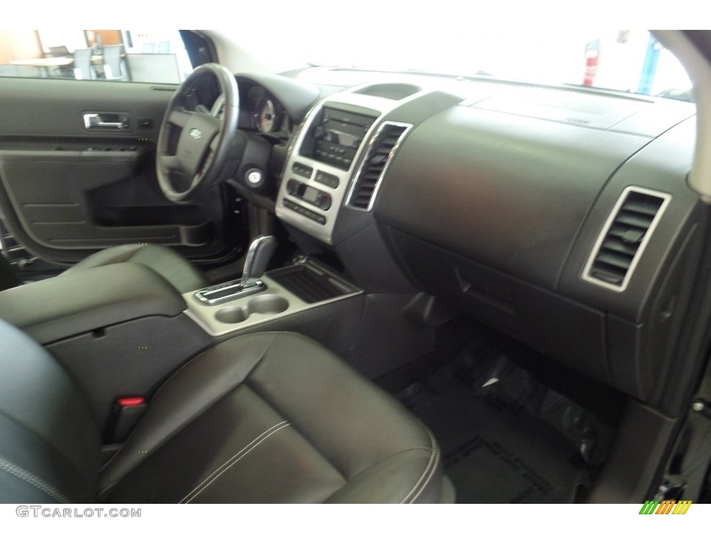 2007 Edge SEL Plus - Black / Charcoal Black photo #15
