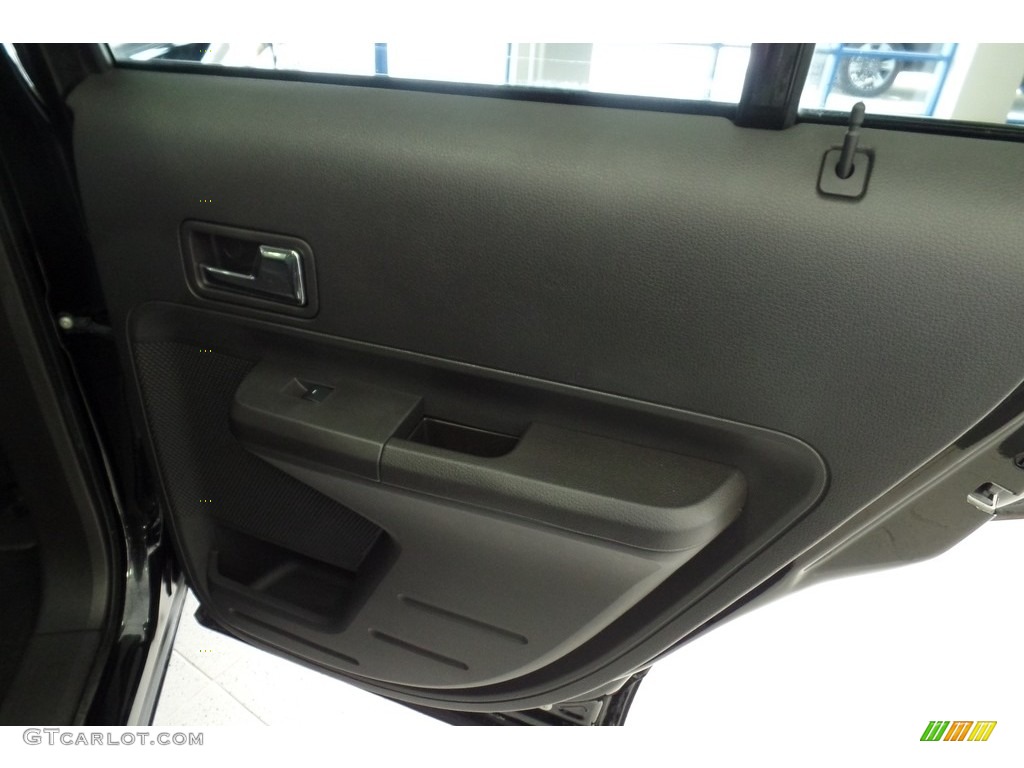 2007 Edge SEL Plus - Black / Charcoal Black photo #18