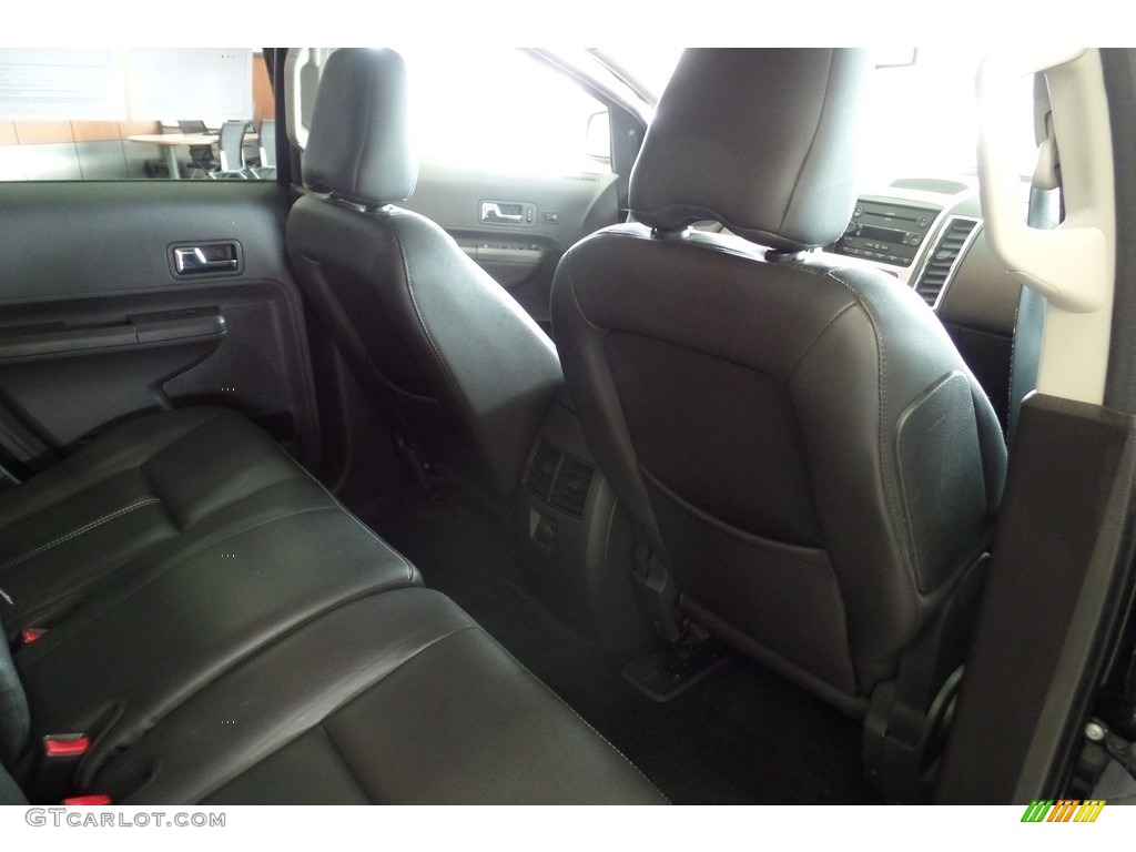 2007 Edge SEL Plus - Black / Charcoal Black photo #19