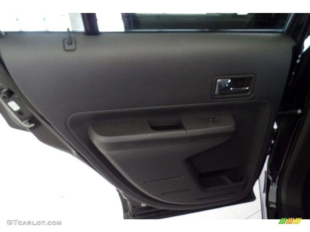 2007 Edge SEL Plus - Black / Charcoal Black photo #23
