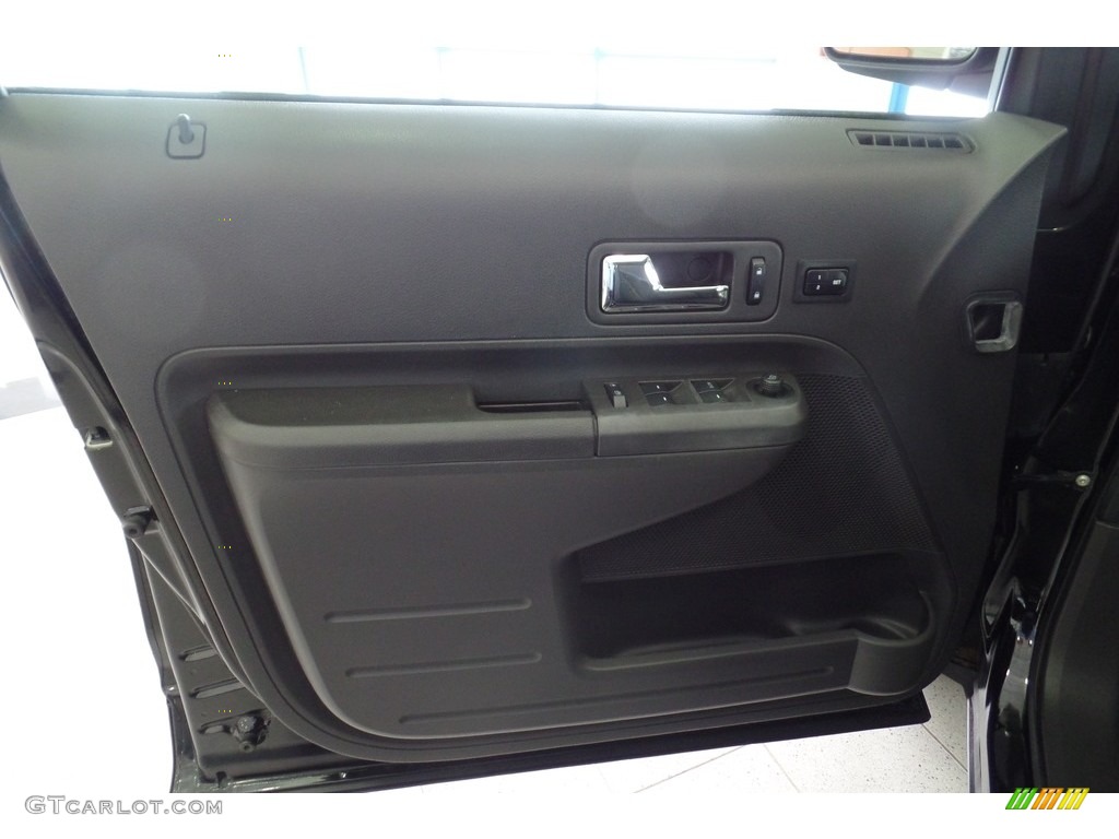 2007 Edge SEL Plus - Black / Charcoal Black photo #27