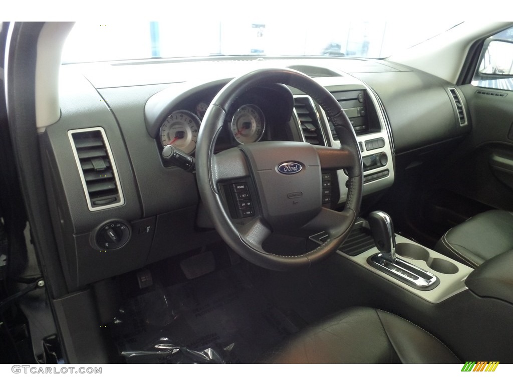 2007 Edge SEL Plus - Black / Charcoal Black photo #28