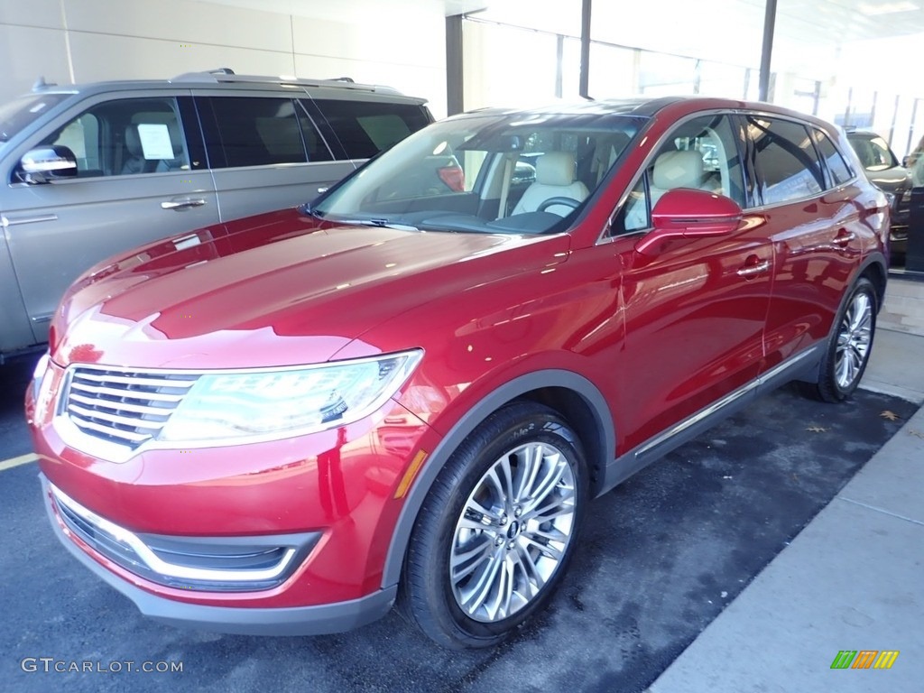 Ruby Red Metallic Lincoln MKX
