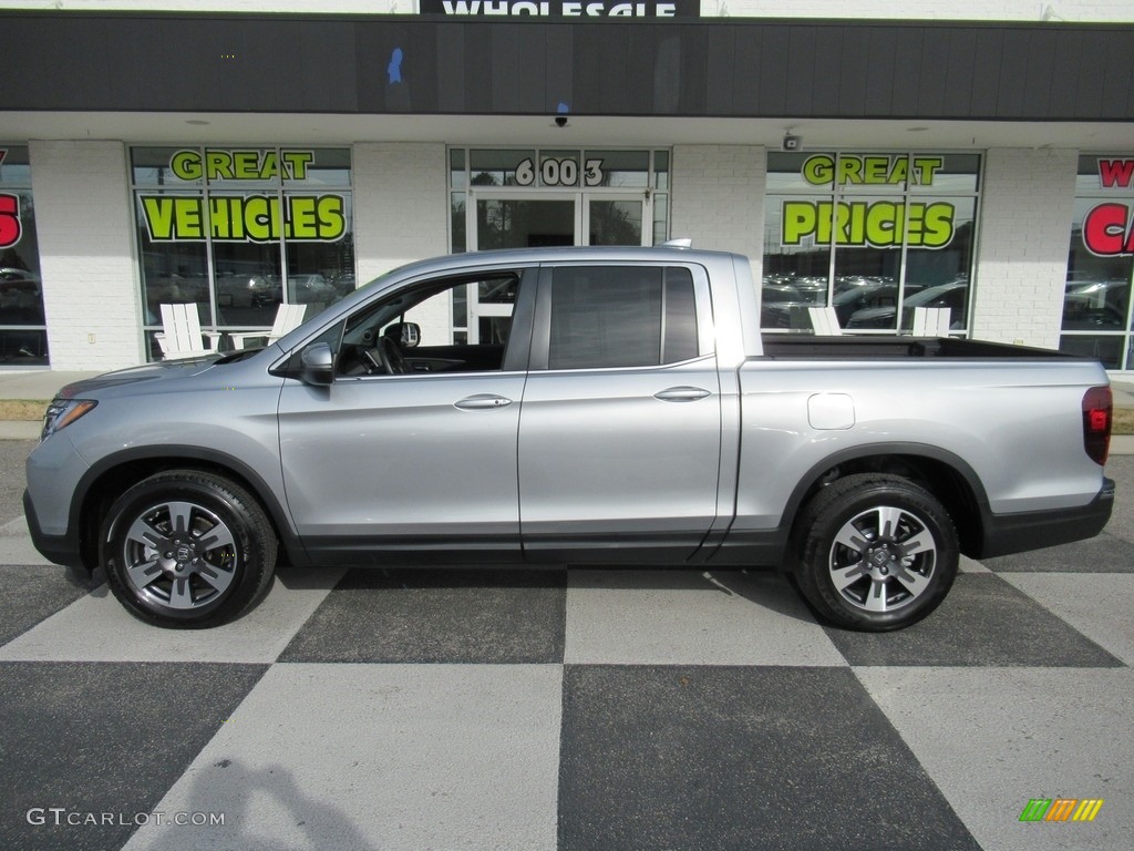 2017 Ridgeline RTL-T - Lunar Silver Metallic / Gray photo #1