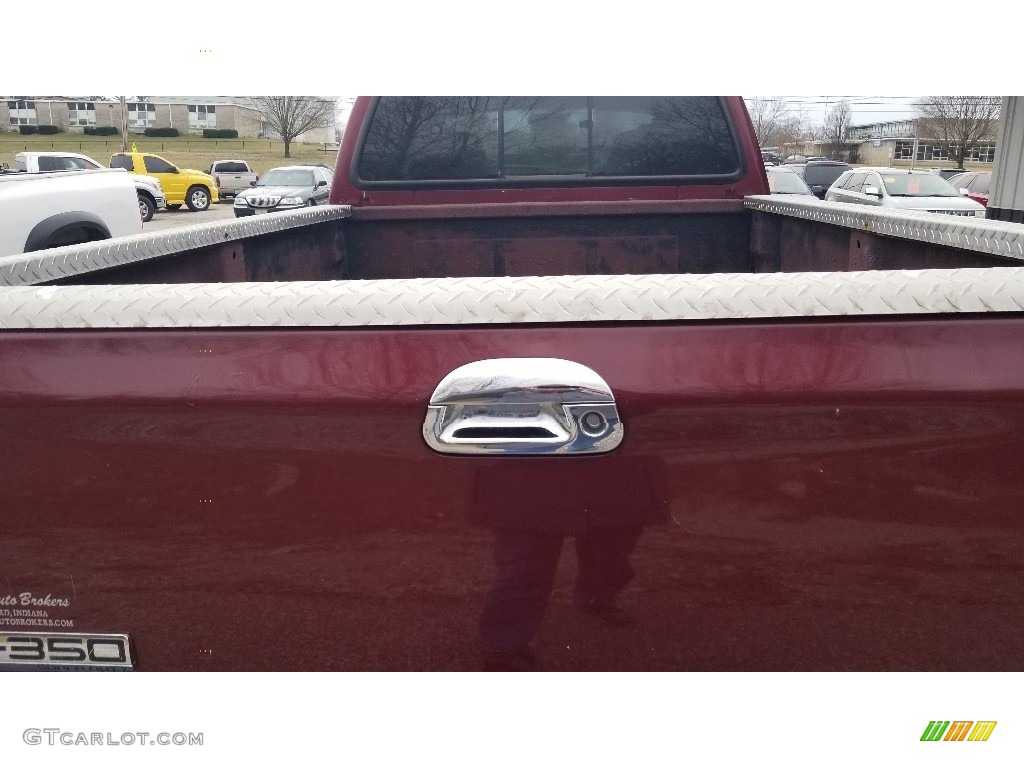 2005 F350 Super Duty Lariat Crew Cab 4x4 Dually - Dark Copper Metallic / Tan photo #10