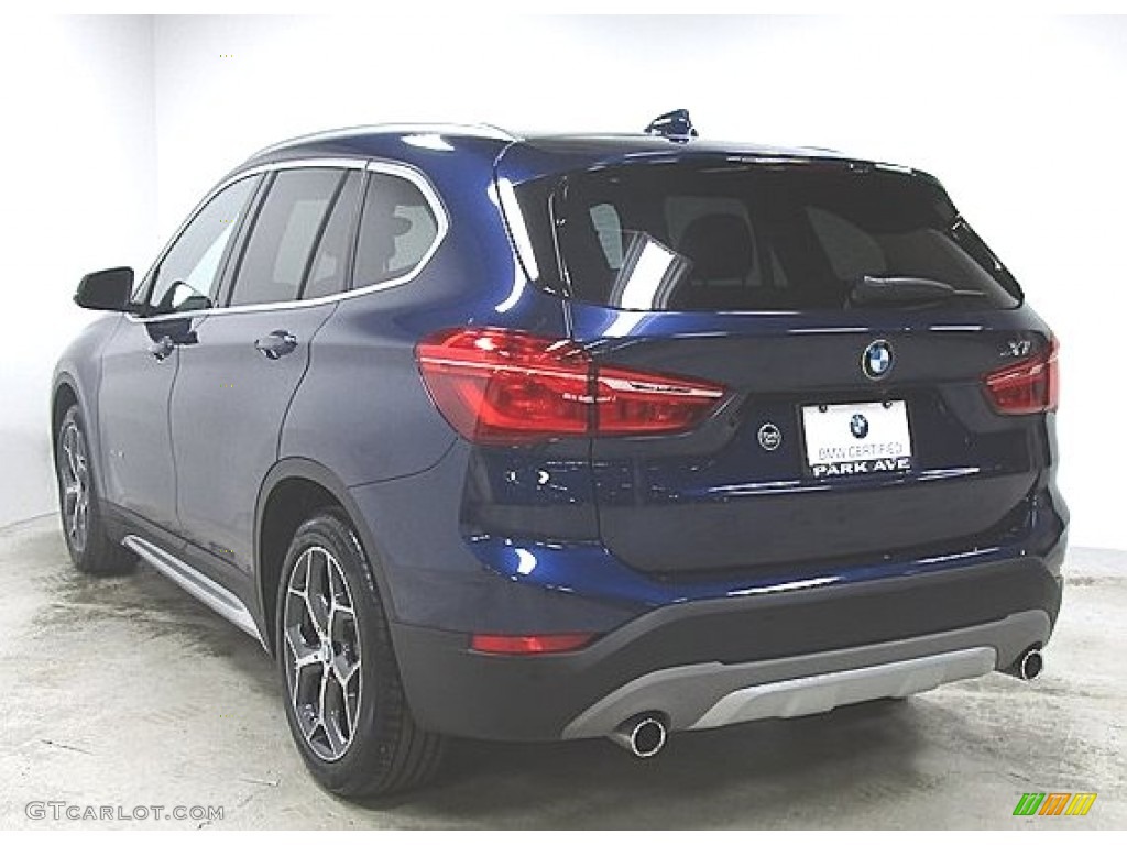 2016 X1 xDrive28i - Mediterranean Blue metallic / Mocha photo #1