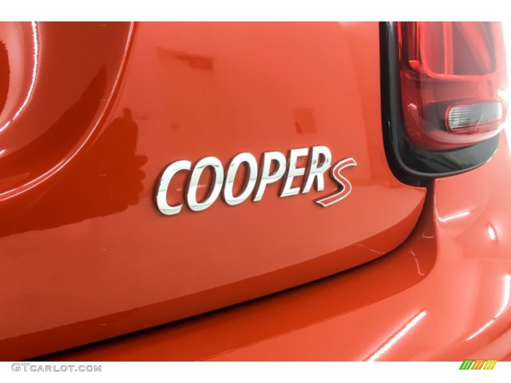 2019 Hardtop Cooper S 4 Door - Solaris Orange / Carbon Black photo #7