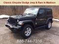 Black 2019 Jeep Wrangler Sport 4x4