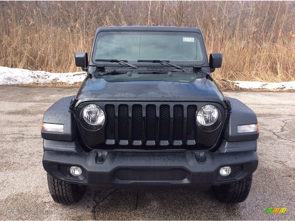 2019 Wrangler Sport 4x4 - Black / Black photo #2