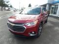 2019 Cajun Red Tintcoat Chevrolet Traverse LT AWD  photo #3