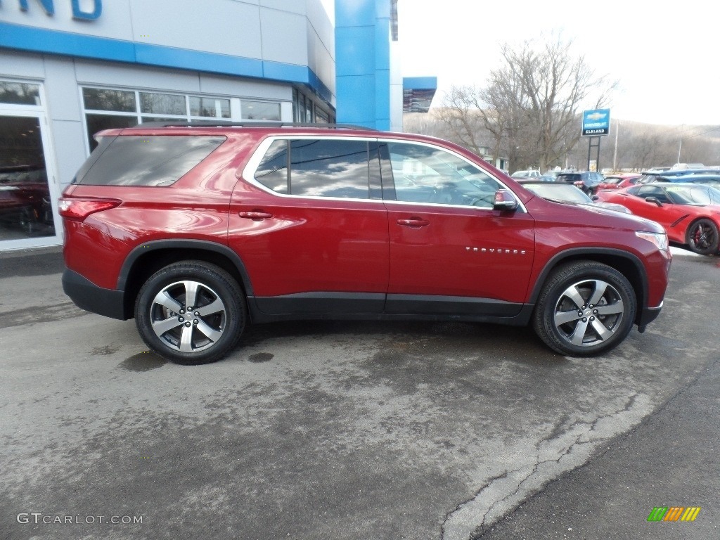 2019 Traverse LT AWD - Cajun Red Tintcoat / Jet Black photo #10