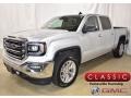 Quicksilver Metallic - Sierra 1500 SLT Crew Cab 4WD Photo No. 1