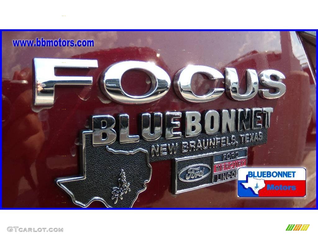 2007 Focus ZX3 S Coupe - Dark Toreador Red Metallic / Charcoal/Light Flint photo #16