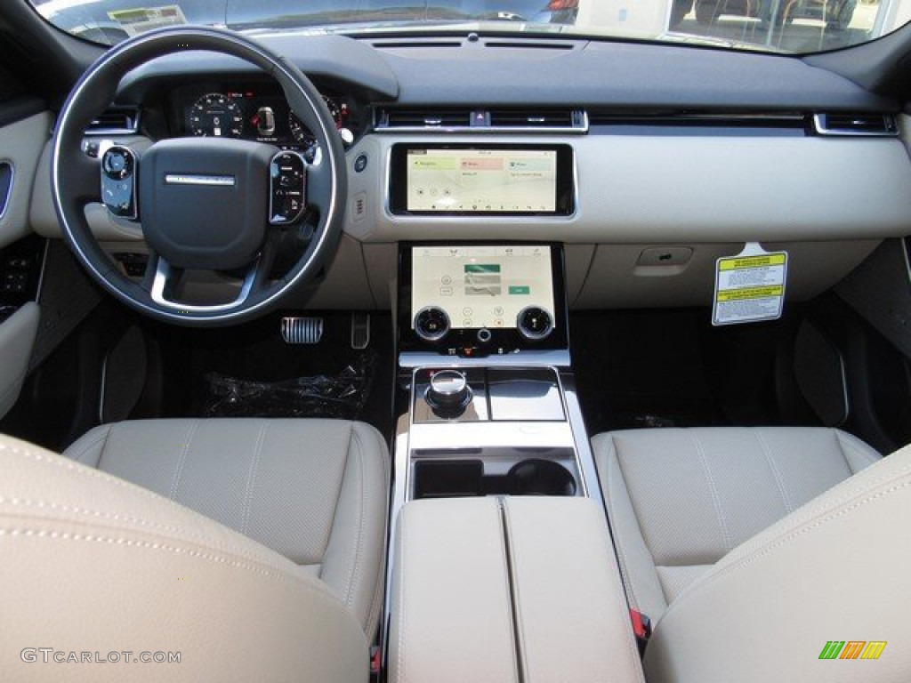 2019 Range Rover Velar R-Dynamic SE - Santorini Black Metallic / Acorn/Ebony photo #4