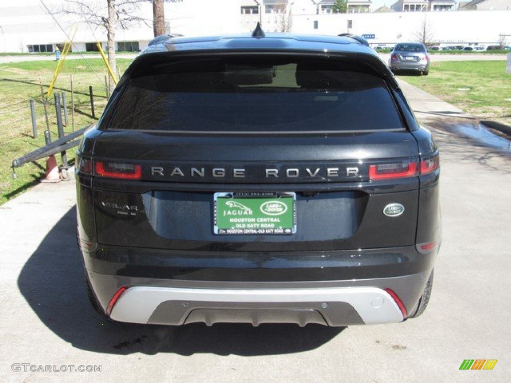2019 Range Rover Velar R-Dynamic SE - Santorini Black Metallic / Acorn/Ebony photo #7