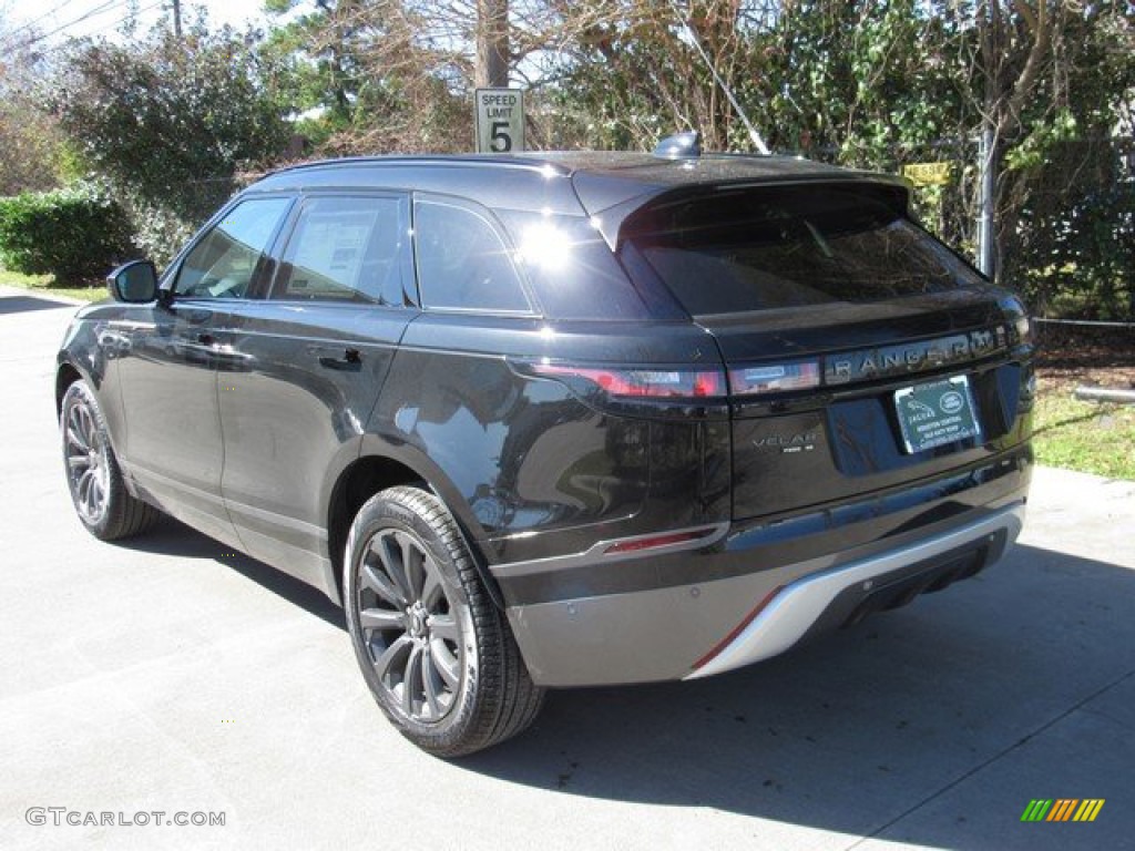 2019 Range Rover Velar R-Dynamic SE - Santorini Black Metallic / Acorn/Ebony photo #11