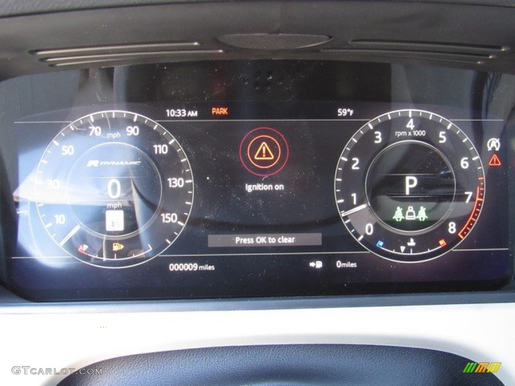 2019 Range Rover Velar R-Dynamic SE - Santorini Black Metallic / Acorn/Ebony photo #28