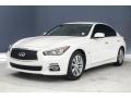 2015 Moonlight White Infiniti Q50 3.7  photo #12