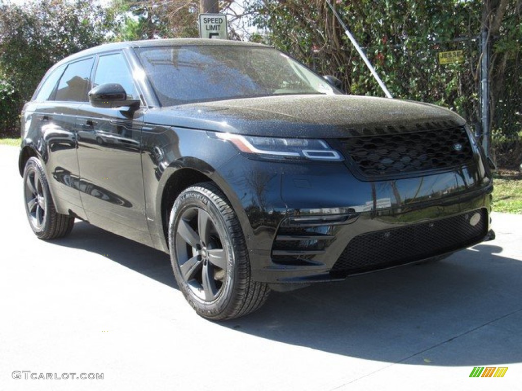 2019 Range Rover Velar R-Dynamic SE - Santorini Black Metallic / Ebony photo #2