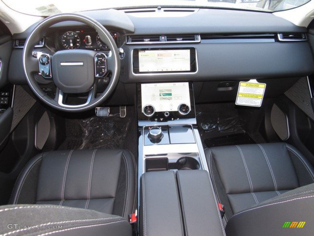 2019 Range Rover Velar R-Dynamic SE - Santorini Black Metallic / Ebony photo #4
