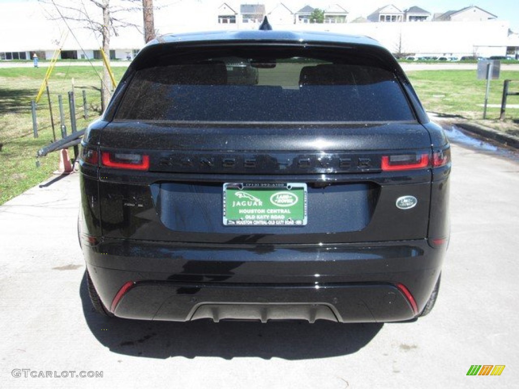 2019 Range Rover Velar R-Dynamic SE - Santorini Black Metallic / Ebony photo #8