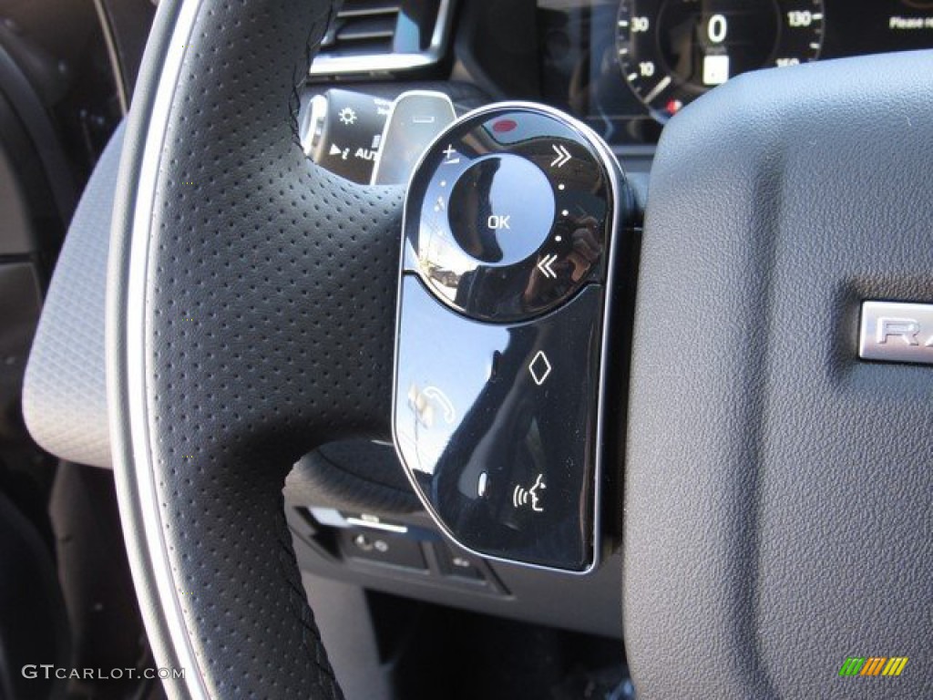 2019 Range Rover Velar R-Dynamic SE - Santorini Black Metallic / Ebony photo #27