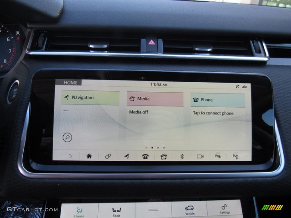 2019 Range Rover Velar R-Dynamic SE - Santorini Black Metallic / Ebony photo #30