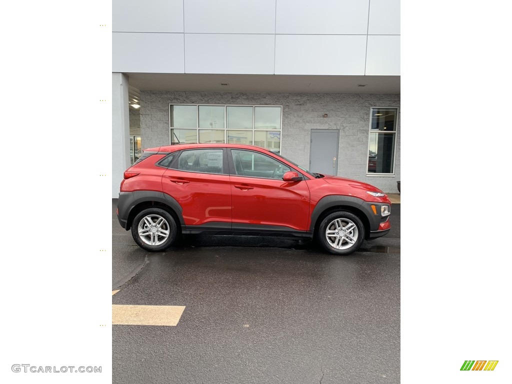 2019 Kona SE - Pulse Red / Black photo #3