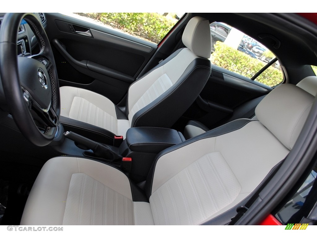 Black/Ceramique Interior 2016 Volkswagen Jetta Sport Photo #131941331