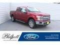 Ruby Red 2019 Ford F150 Lariat Sport SuperCrew 4x4